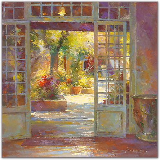 Au jardin des antiquaires von Johan Messely