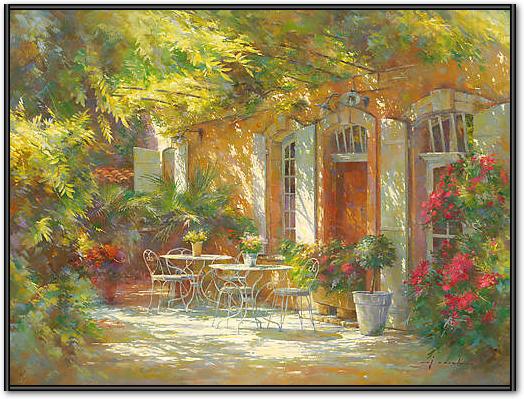 Le vieux relais de poste von Johan Messely