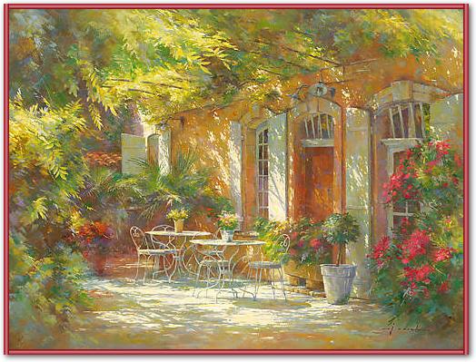 Le vieux relais de poste von Johan Messely