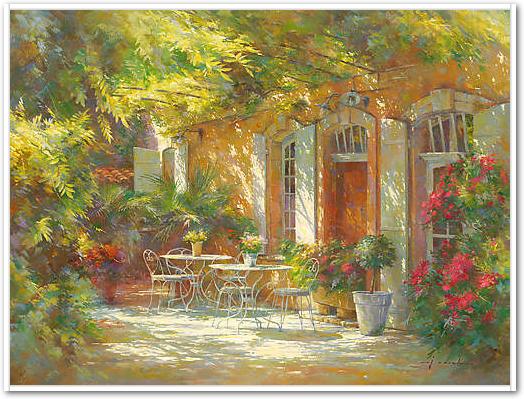 Le vieux relais de poste von Johan Messely