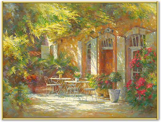 Le vieux relais de poste von Johan Messely