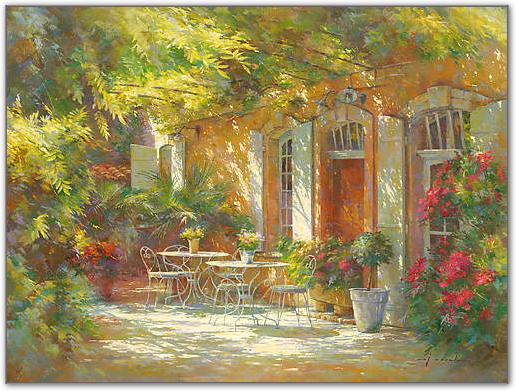 Le vieux relais de poste von Johan Messely