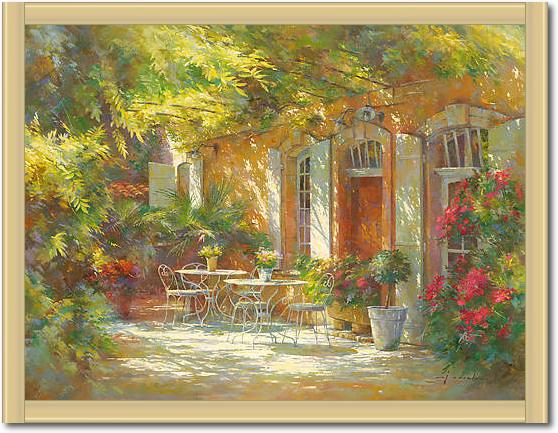 Le vieux relais de poste von Johan Messely