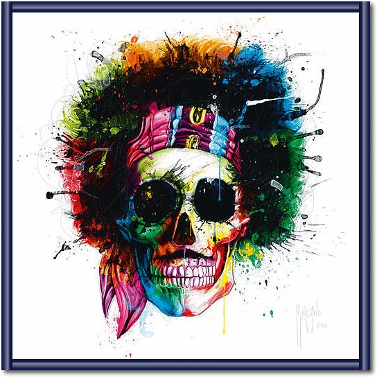 Woodstock Skull von Patrice Murciano