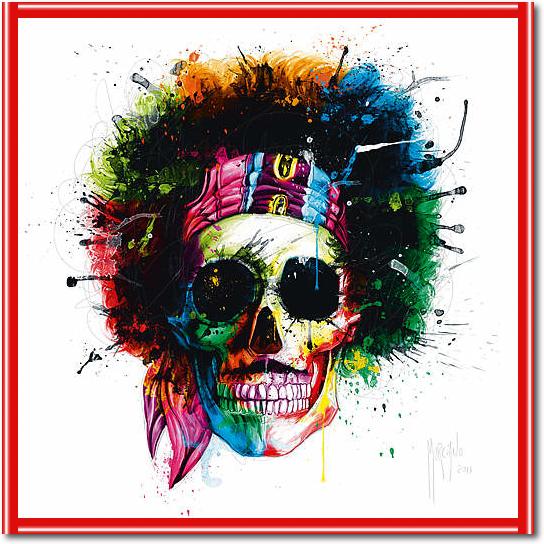 Woodstock Skull von Patrice Murciano