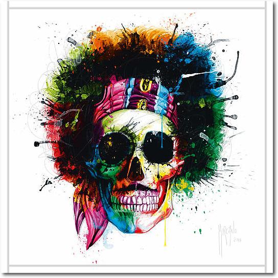 Woodstock Skull von Patrice Murciano