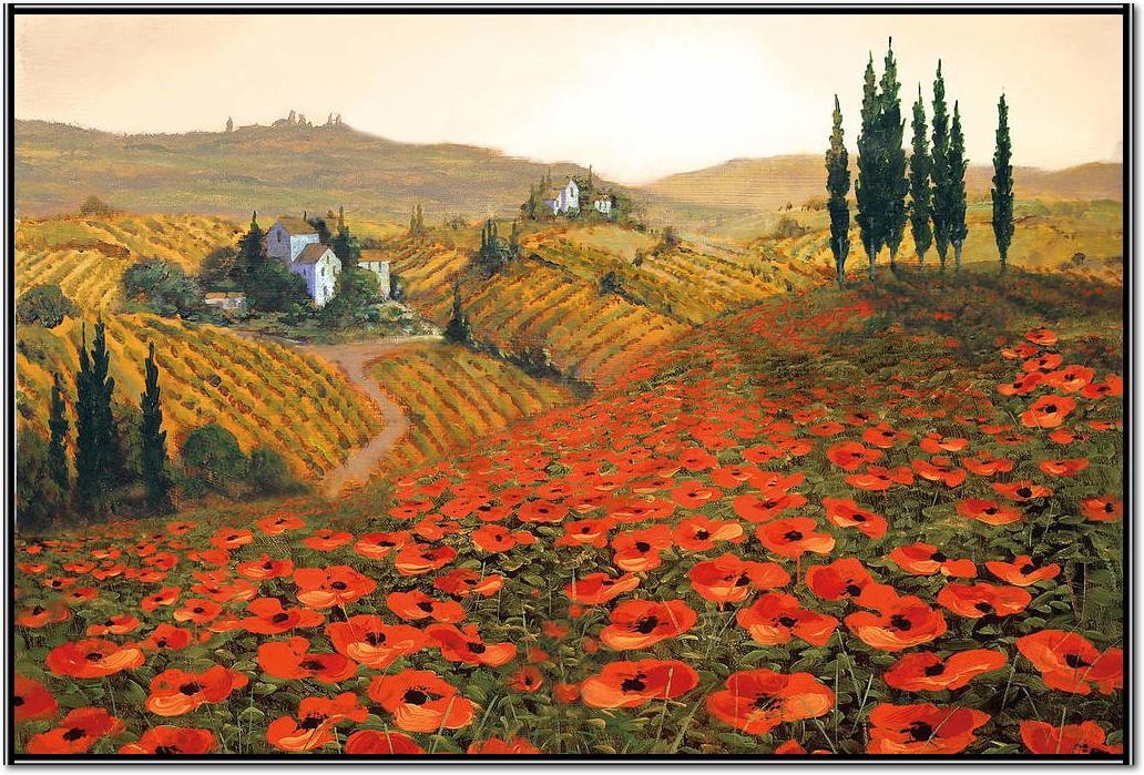 Hills of Tuscany II              von Steve Wynne