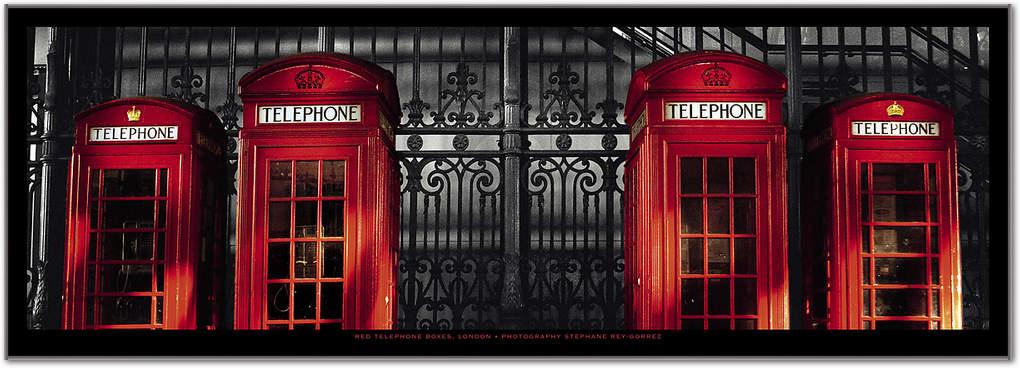 London-Red Telephone Boxes       von Stéphane Rey-Gorrez