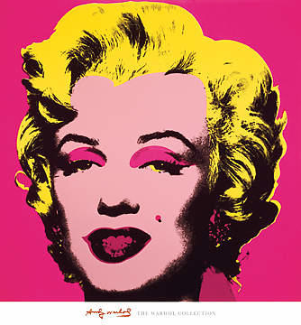 Marilyn Monroe, Hot Pink         von Andy Warhol