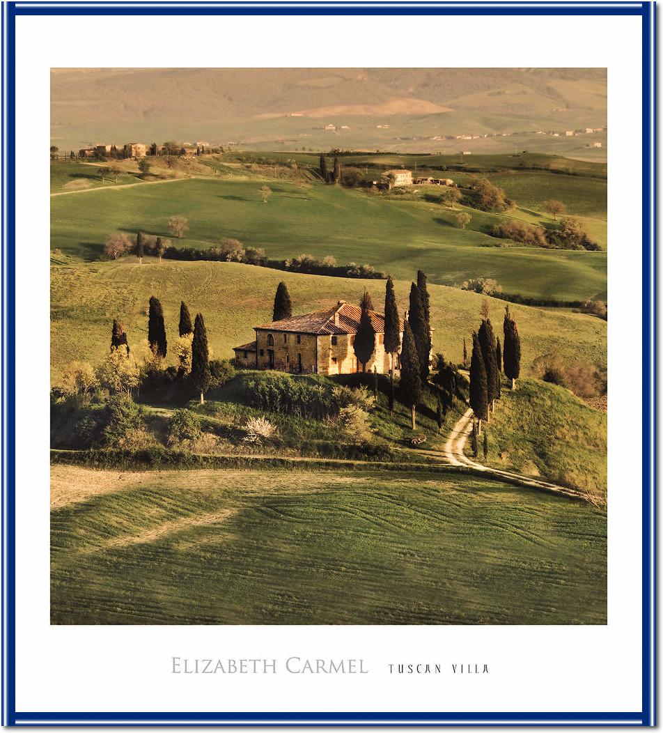 Tuscan Villa                     von Elisabeth Carmel