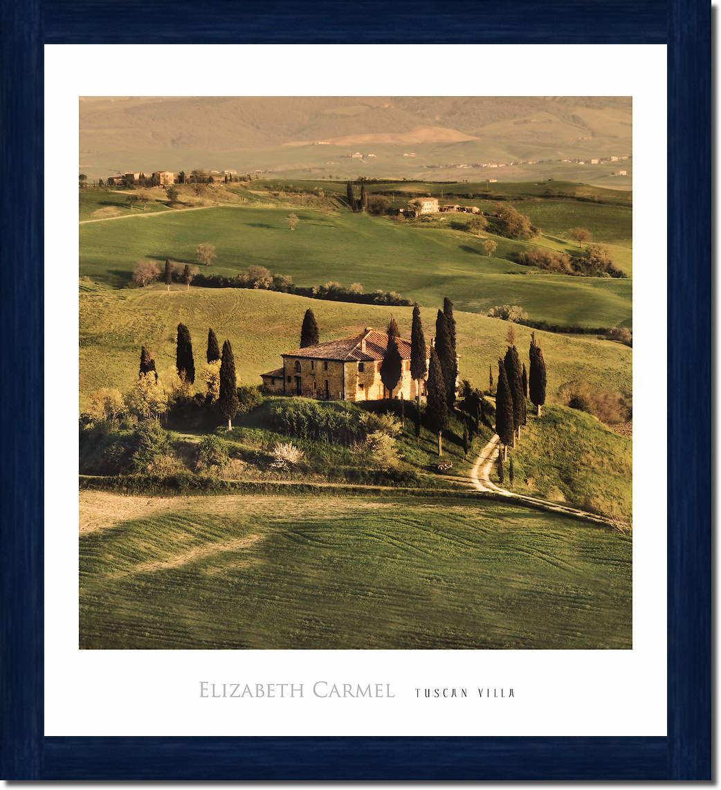 Tuscan Villa                     von Elisabeth Carmel