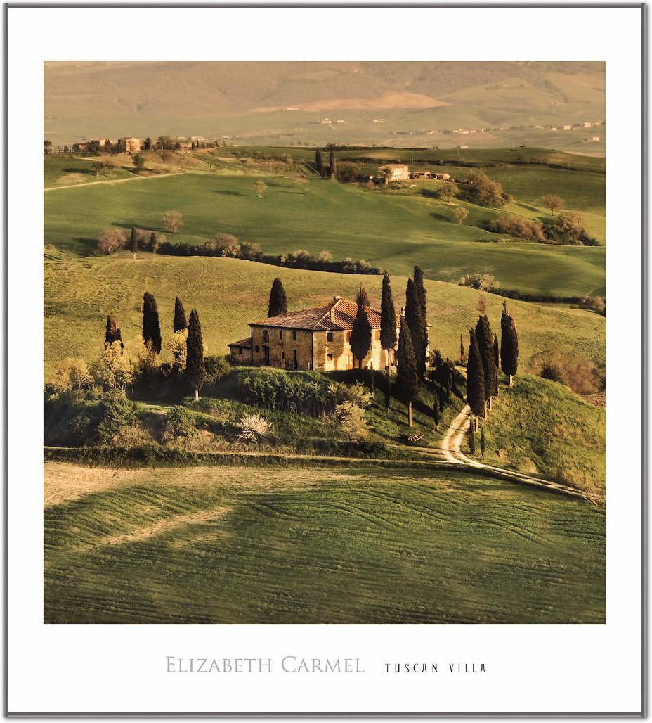 Tuscan Villa                     von Elisabeth Carmel