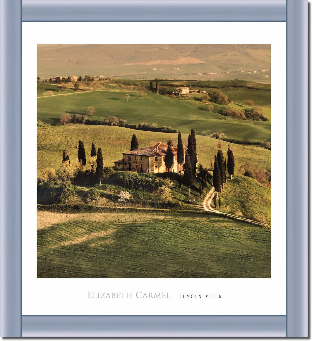 Tuscan Villa                     von Elisabeth Carmel