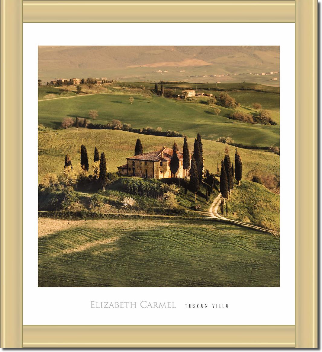 Tuscan Villa                     von Elisabeth Carmel