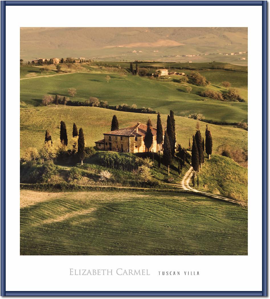 Tuscan Villa                     von Elisabeth Carmel