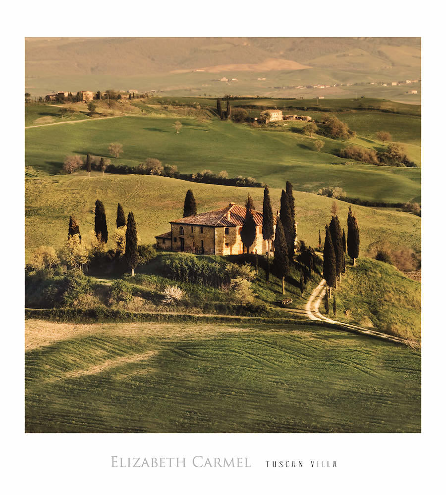 Tuscan Villa                     von Elisabeth Carmel