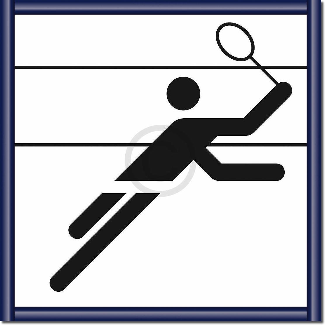 Badminton                        von Otl Aicher