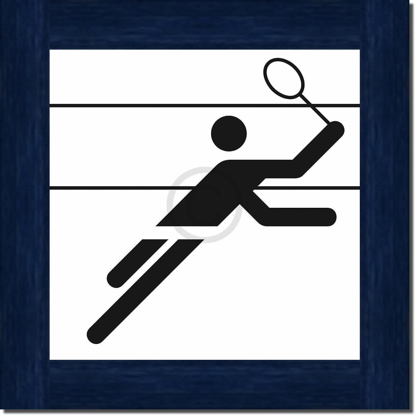 Badminton                        von Otl Aicher