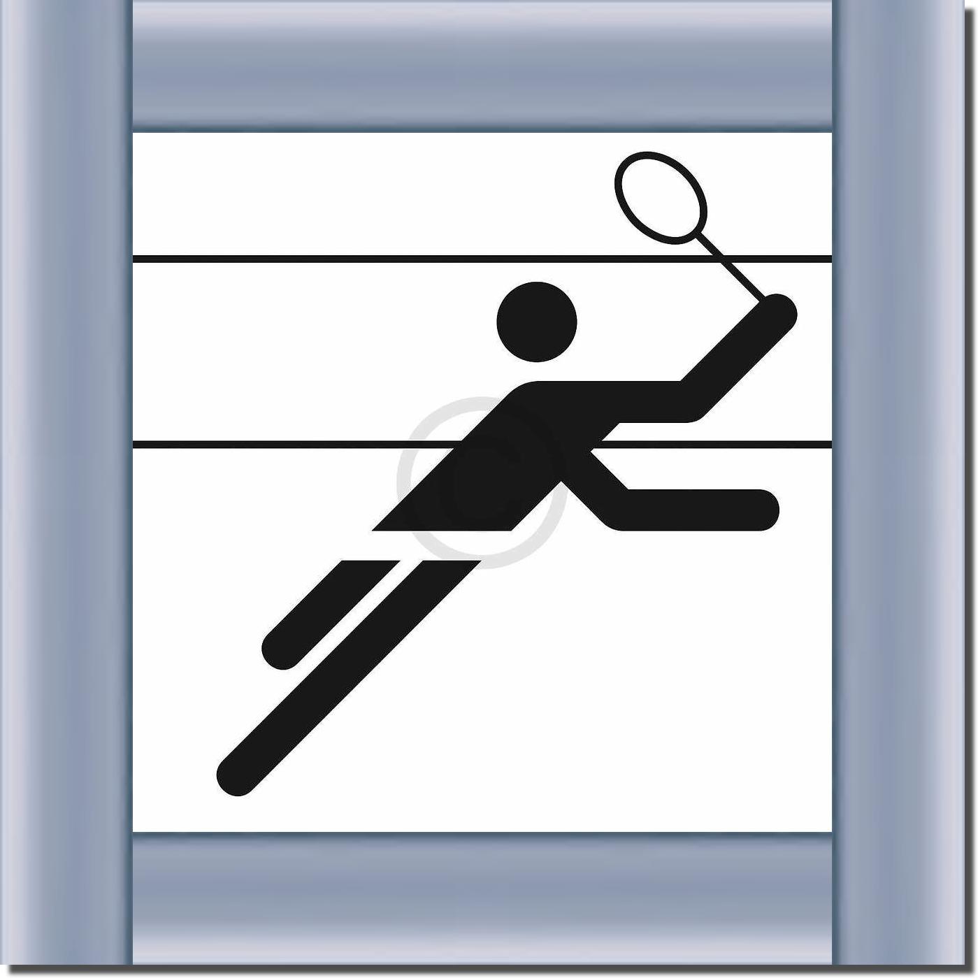 Badminton                        von Otl Aicher