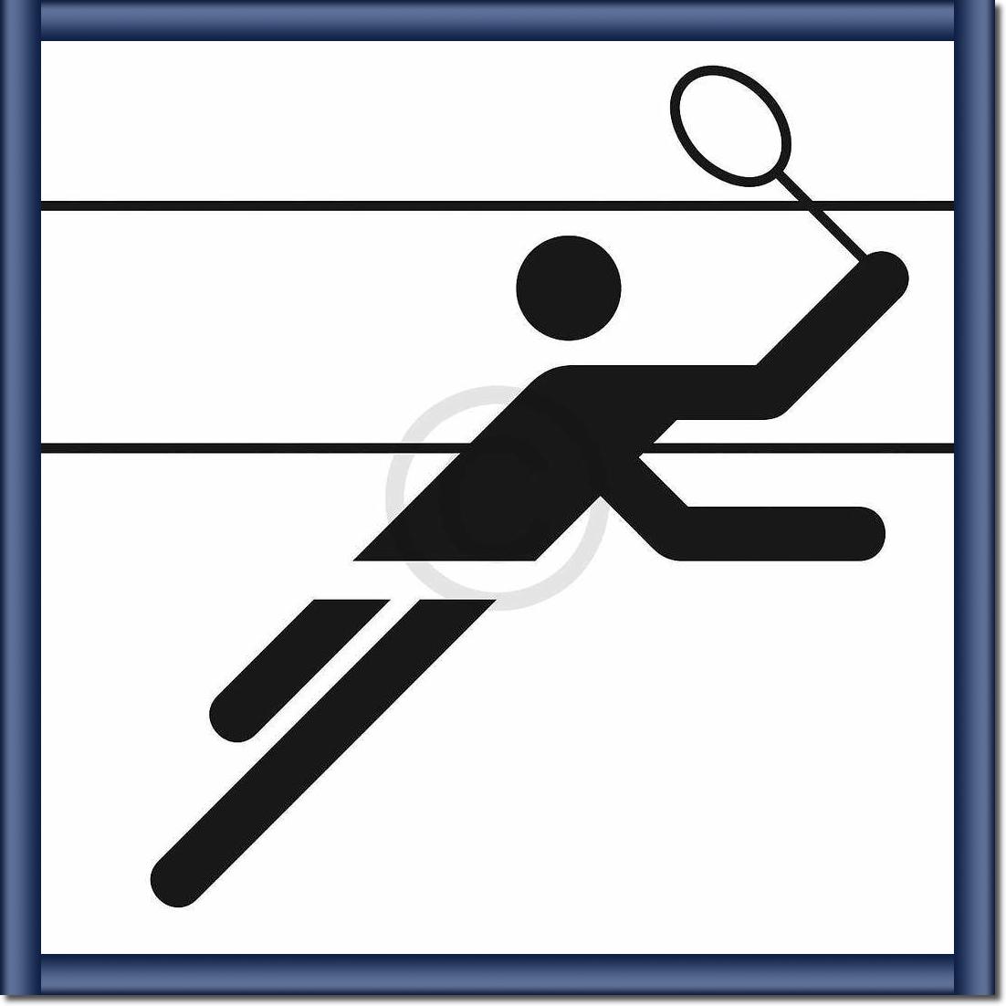 Badminton                        von Otl Aicher