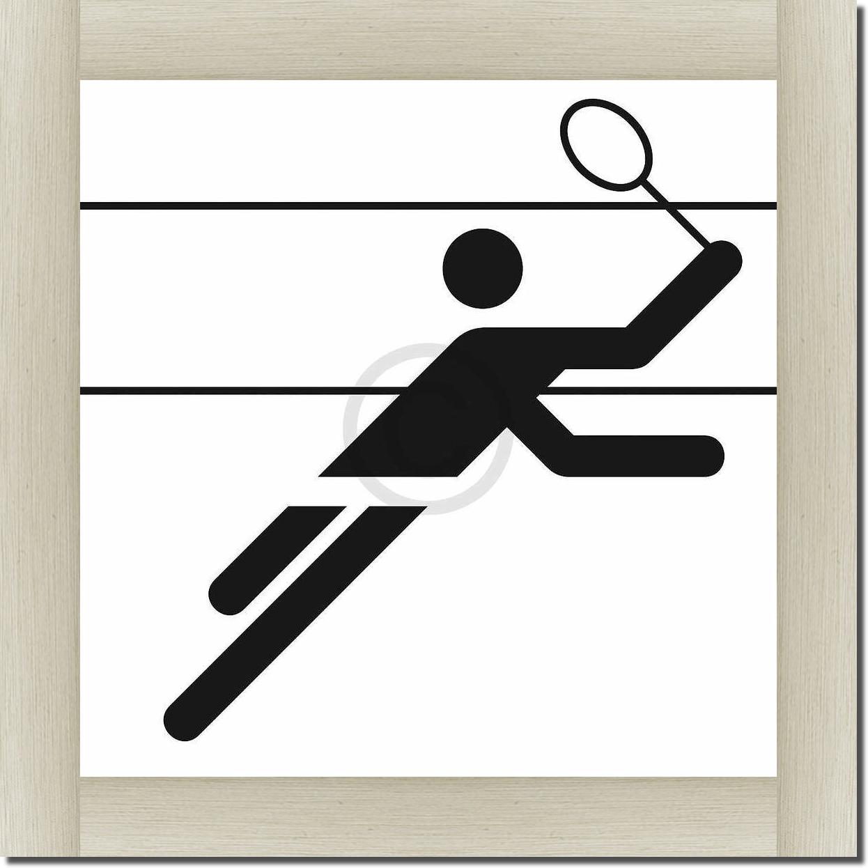 Badminton                        von Otl Aicher