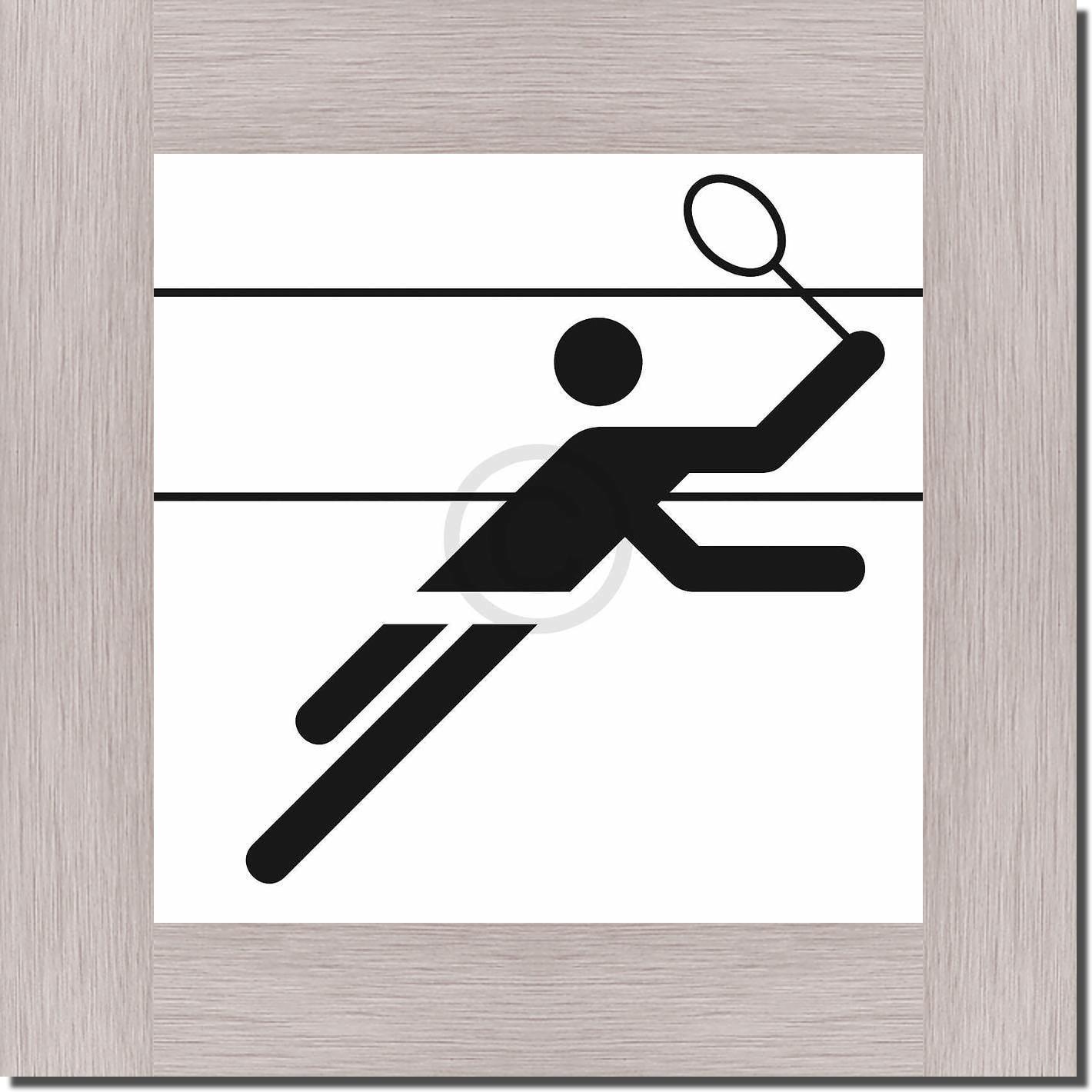 Badminton                        von Otl Aicher