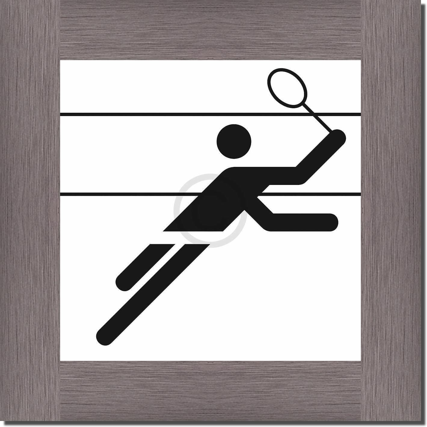 Badminton                        von Otl Aicher