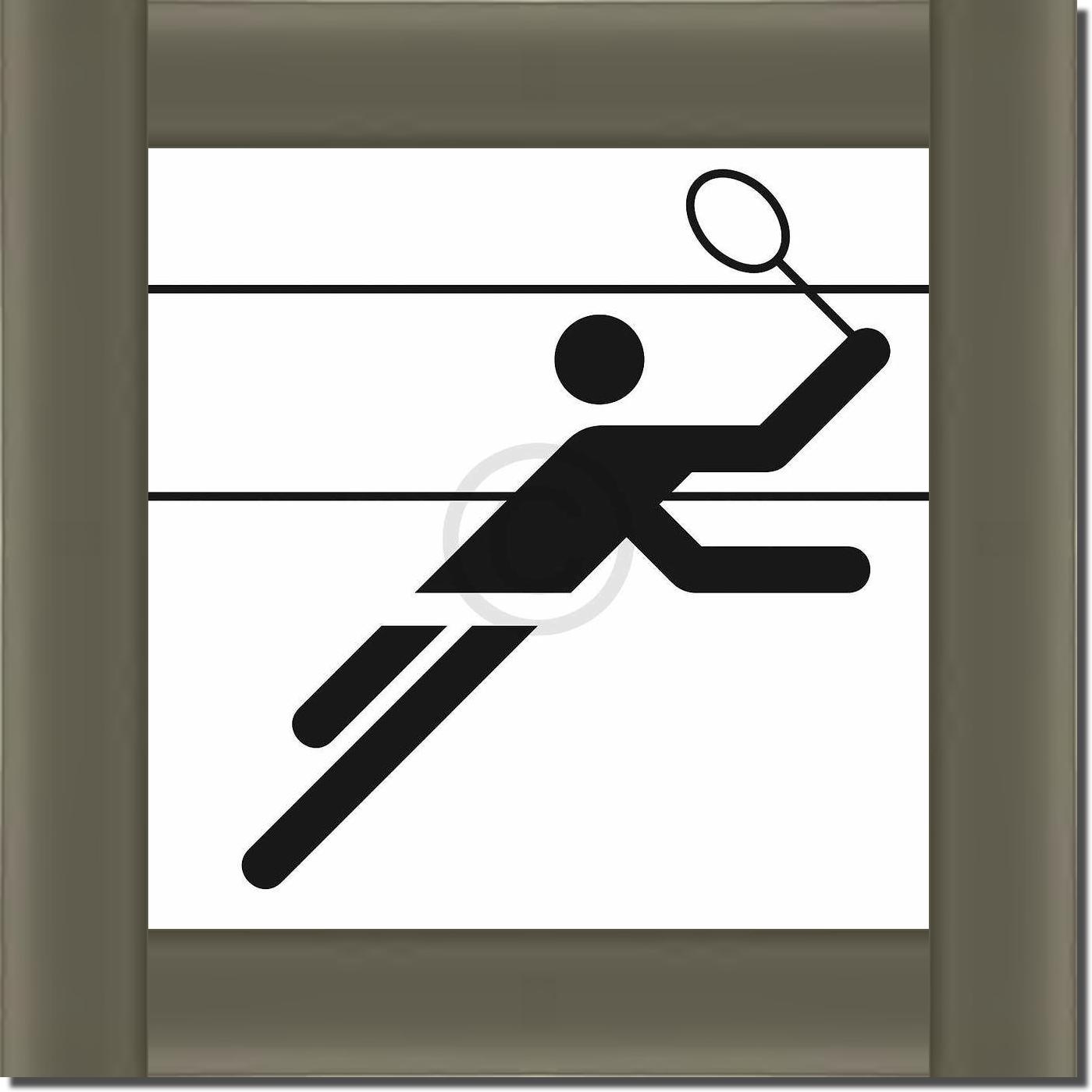 Badminton                        von Otl Aicher