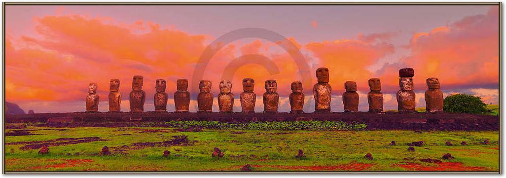 Easter Island Moais              von John Xiong