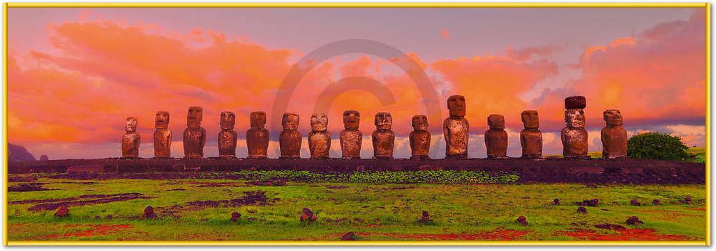 Easter Island Moais              von John Xiong