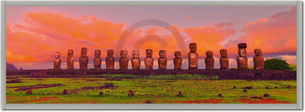 Easter Island Moais              von John Xiong