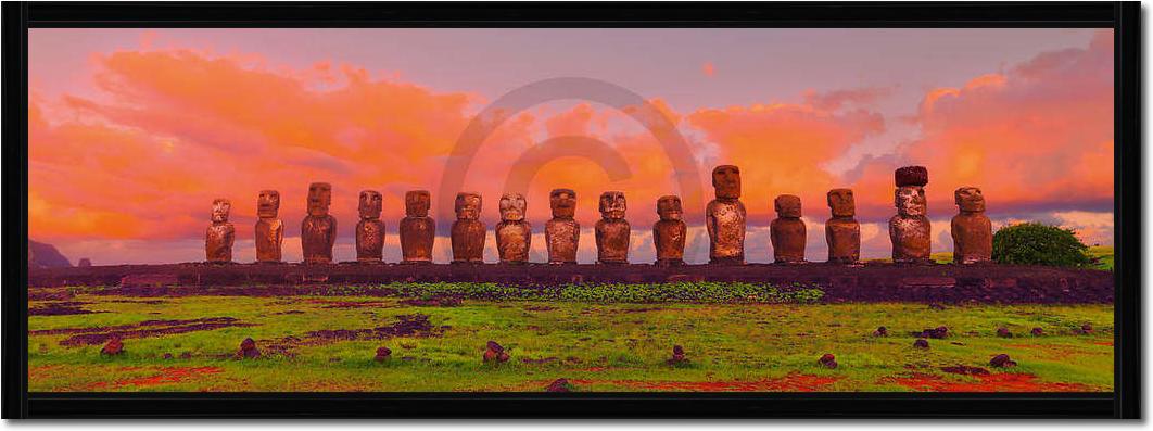 Easter Island Moais              von John Xiong