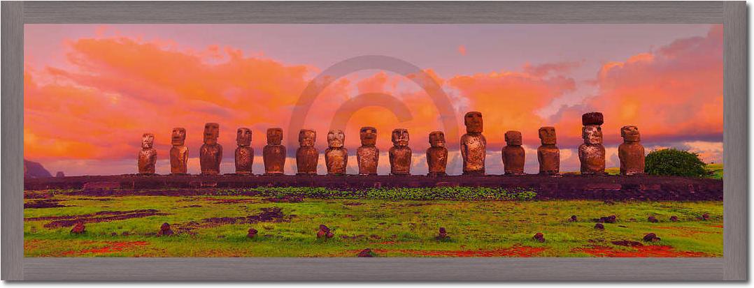 Easter Island Moais              von John Xiong