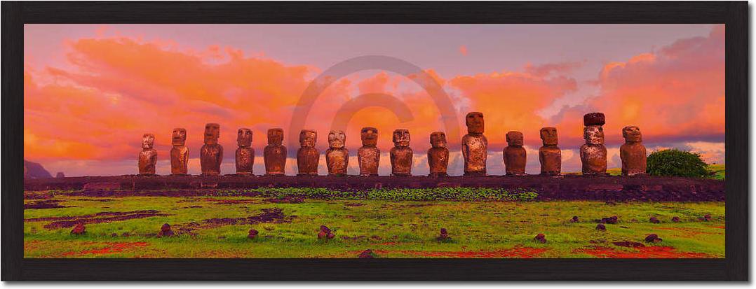 Easter Island Moais              von John Xiong