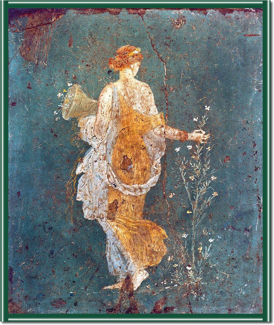 Flora mit dem Füllhorn           von Pompeji