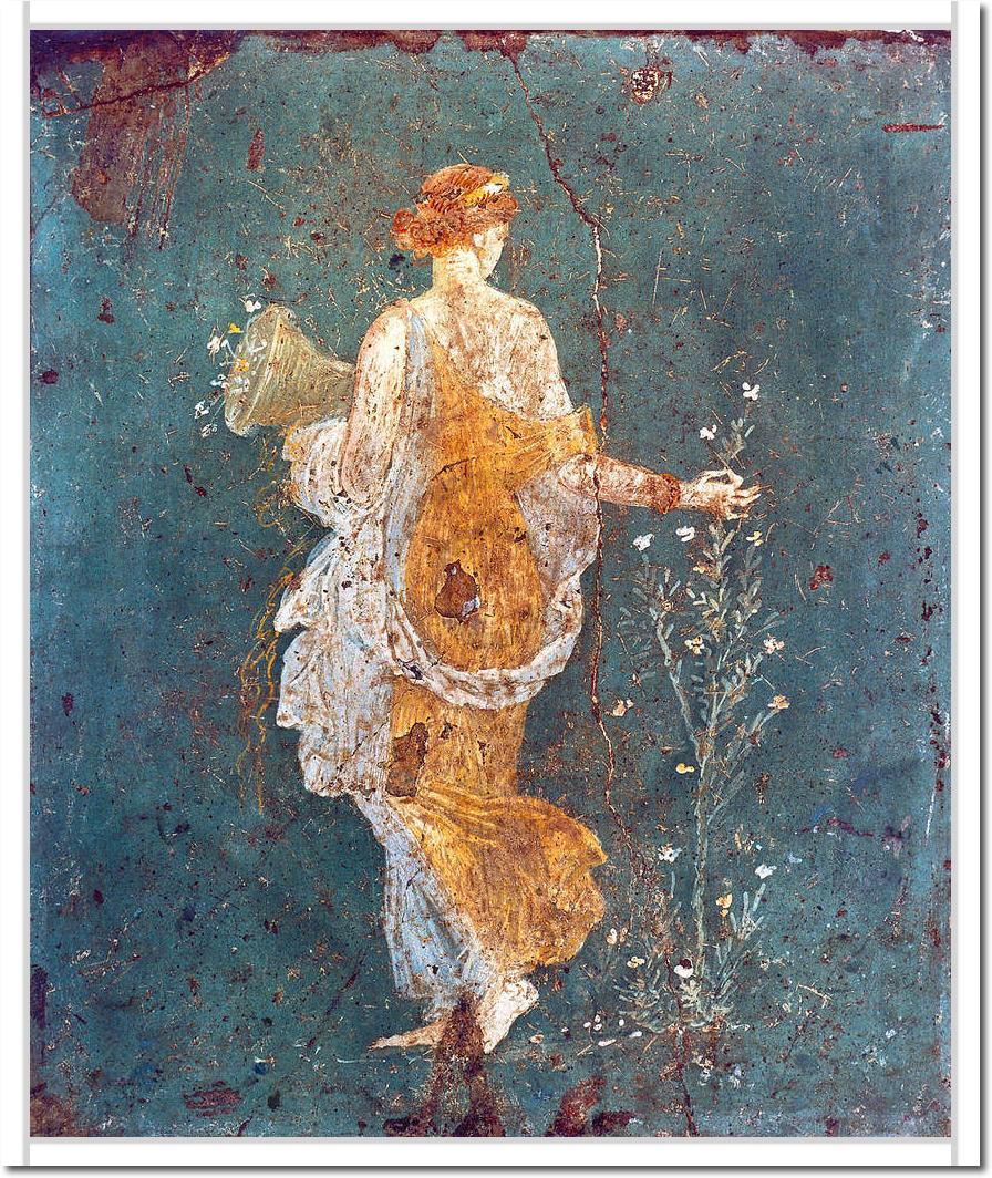 Flora mit dem Füllhorn           von Pompeji