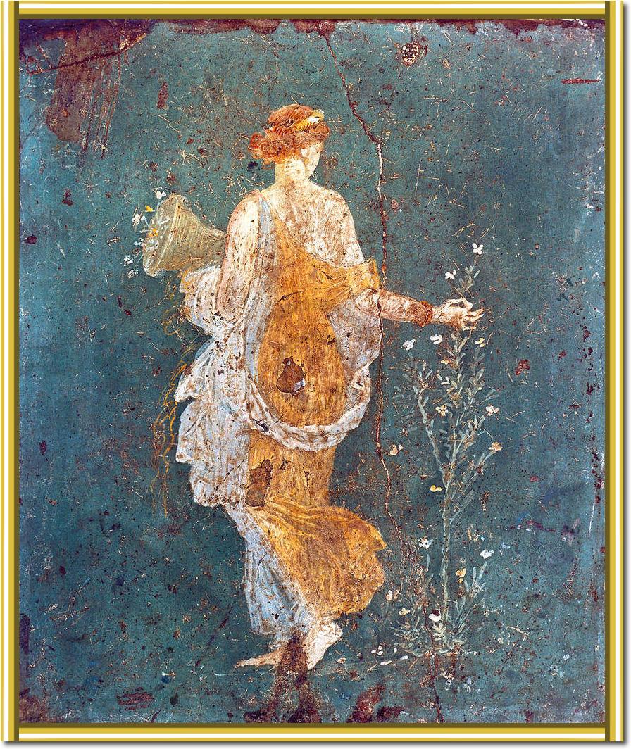 Flora mit dem Füllhorn           von Pompeji