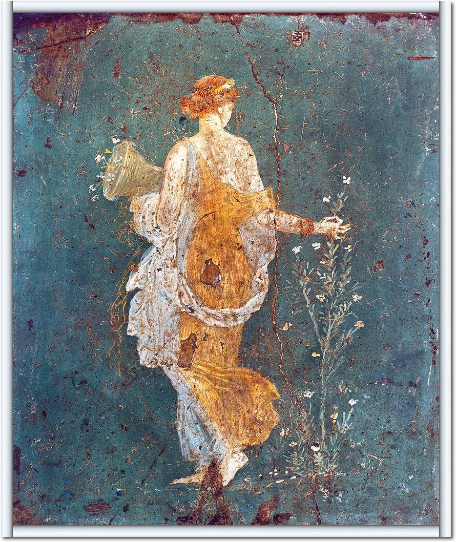 Flora mit dem Füllhorn           von Pompeji