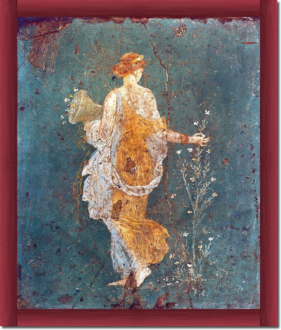 Flora mit dem Füllhorn           von Pompeji