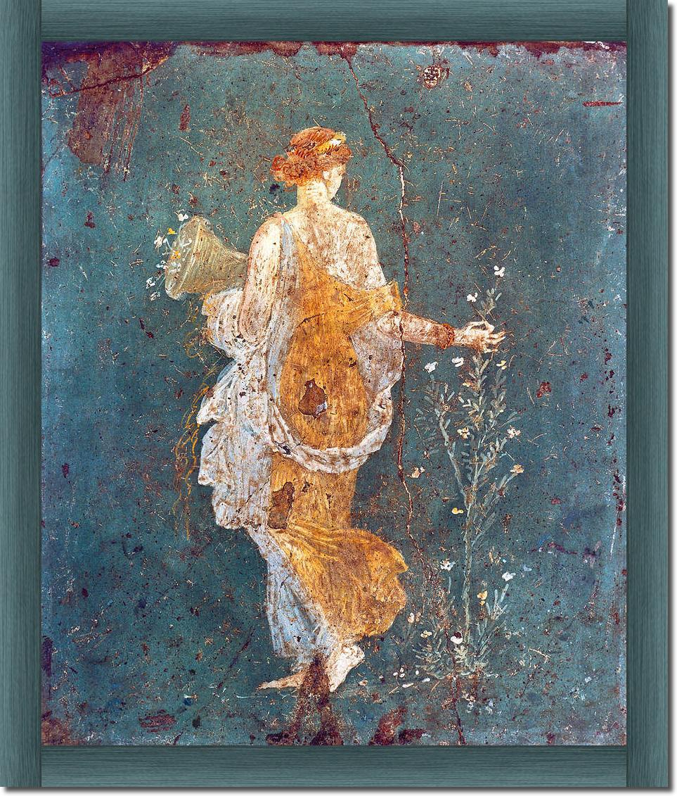 Flora mit dem Füllhorn           von Pompeji