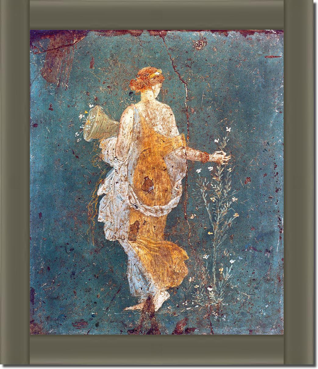 Flora mit dem Füllhorn           von Pompeji