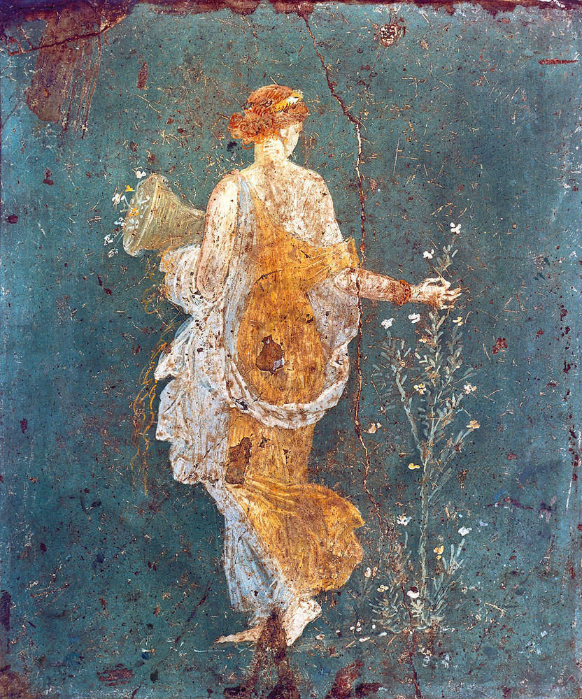 Flora mit dem Füllhorn           von Pompeji