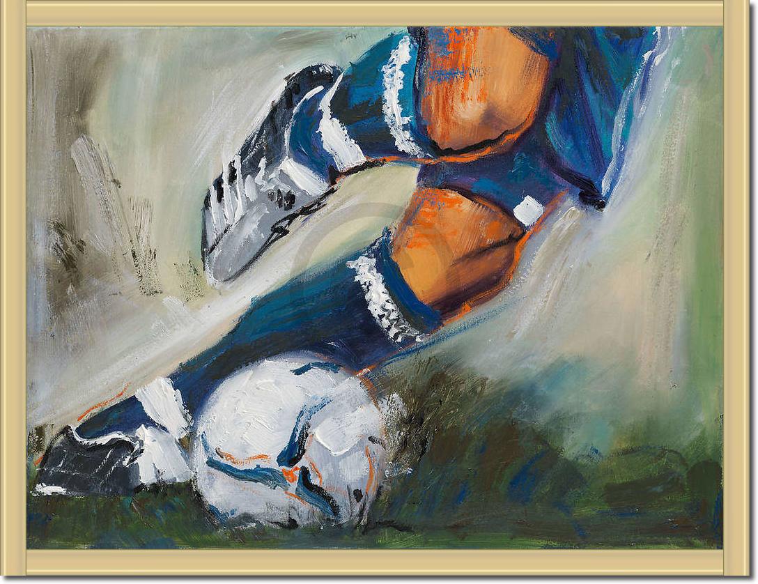 Fussball II                      von Reza Abolfazli