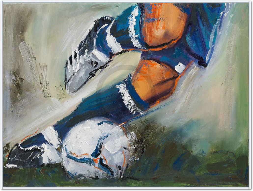 Fussball II                      von Reza Abolfazli