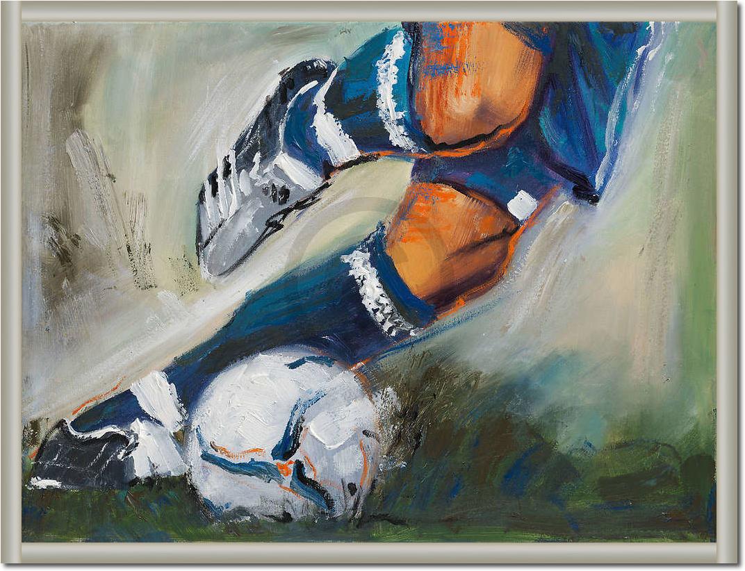 Fussball II                      von Reza Abolfazli