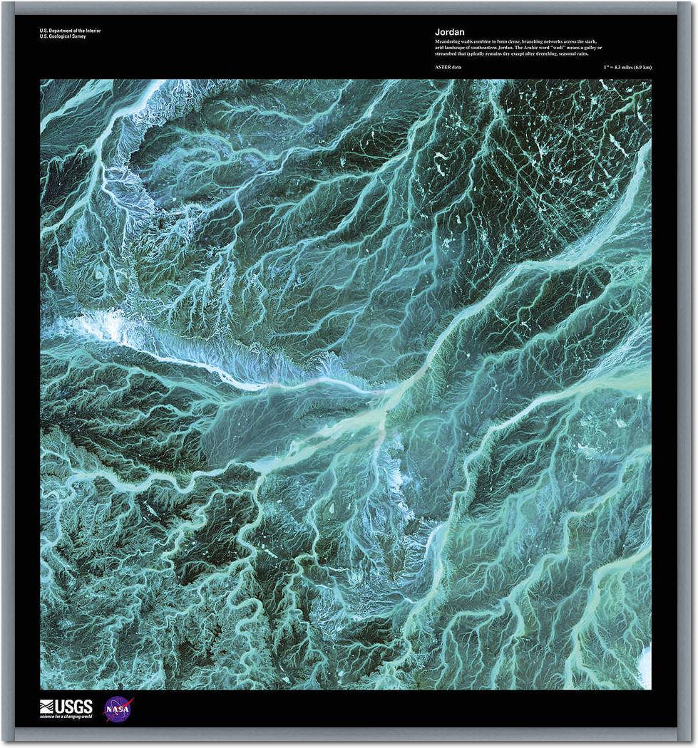 Jordan                           von Landsat-7