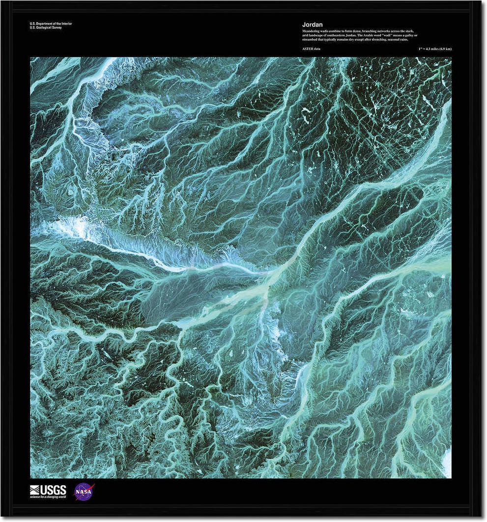 Jordan                           von Landsat-7