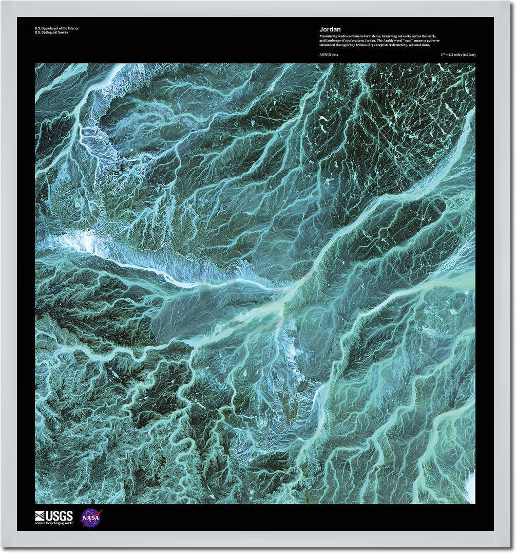 Jordan                           von Landsat-7