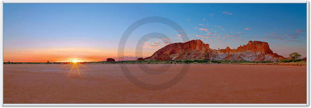 Rainbow Valley Sunrise           von John Xiong