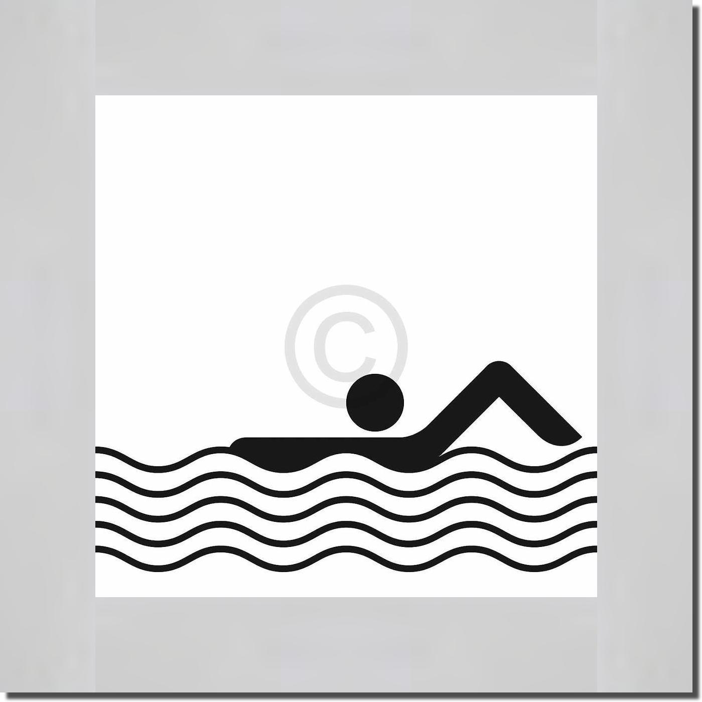 Schwimmbad                       von Otl Aicher